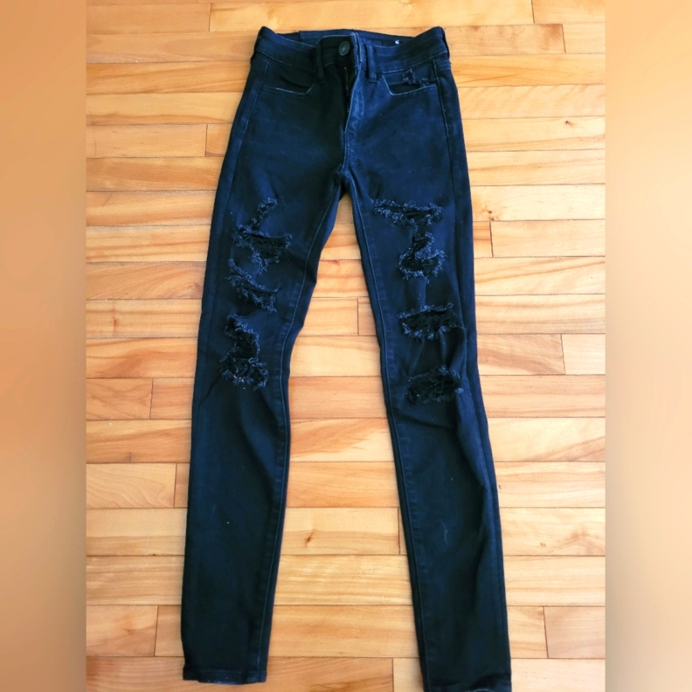 American Eagle Hi-rise jegging size 0 Regular